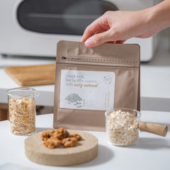 Nutty Oatmeal Chocolate Chip Cookies - Bakeo House