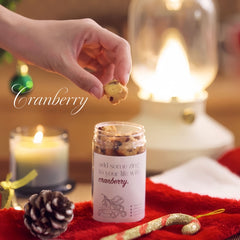 Cranberry Cheese Cookies Bottle