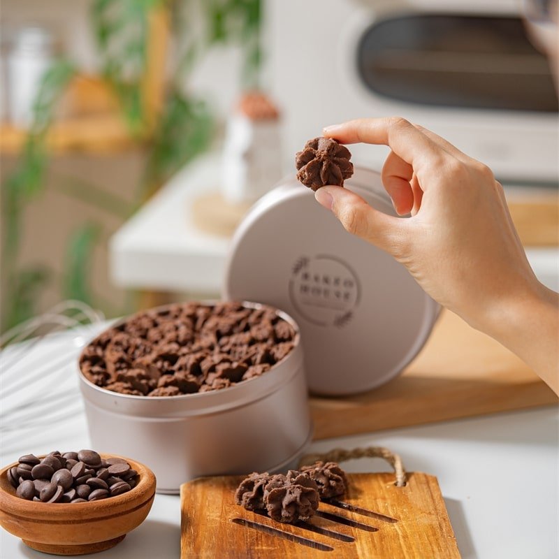 Callebaut Belgium Chocolate Butter Cookies - Bakeo House