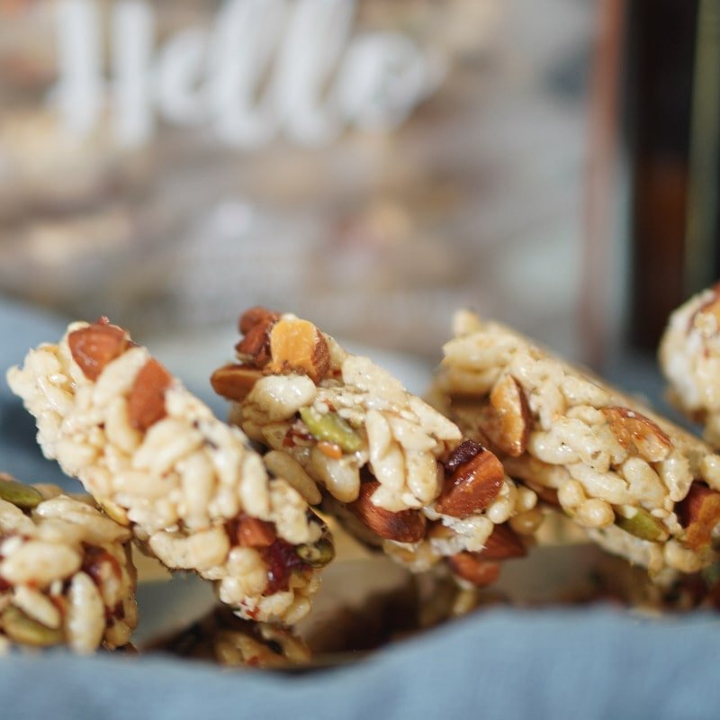 Nutty Crunchy Rice Bubble Box - 15 packs - Bakeo House