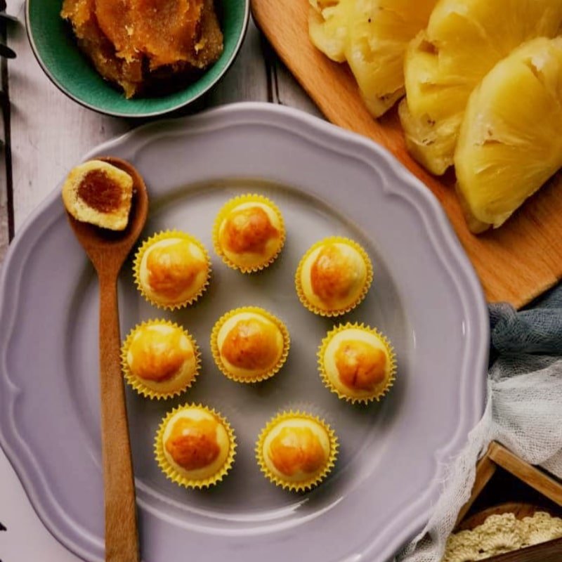 Sunny Pineapple Cookies - Bakeo House