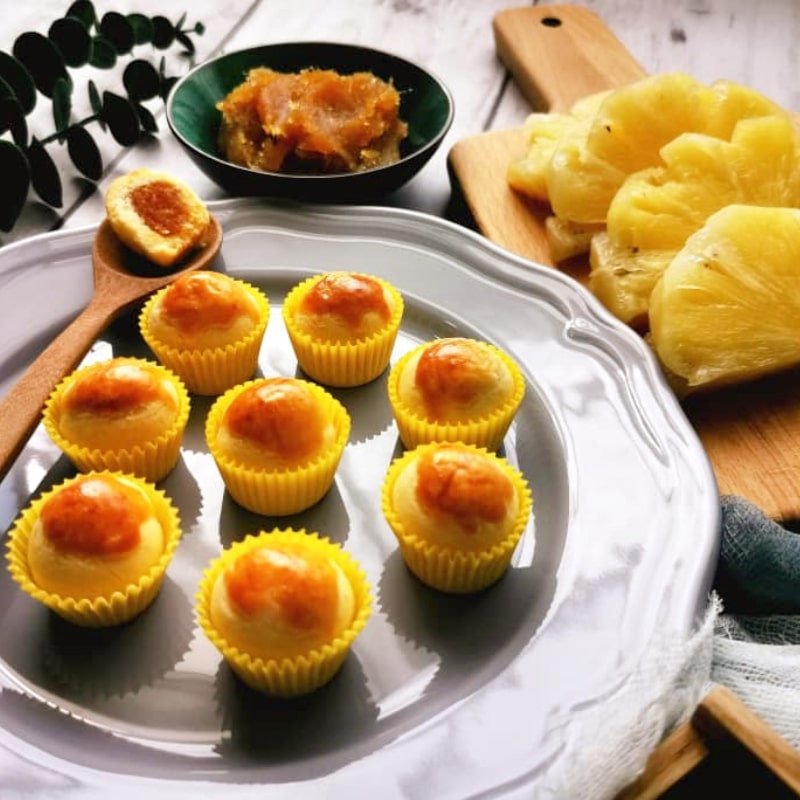 Sunny Pineapple Cookies - Bakeo House