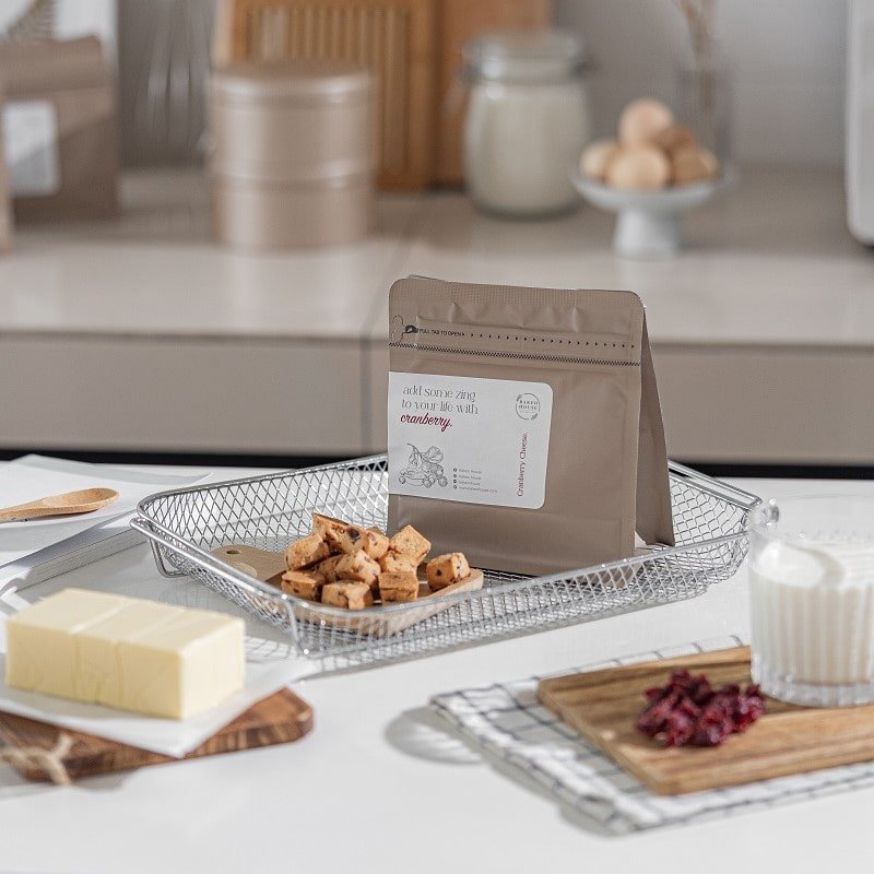 Cranberry Cheese Butter Cookies - Bakeo House