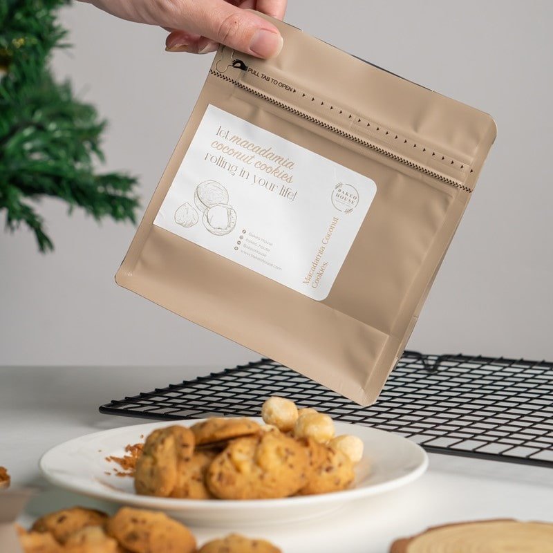 Macadamia Coconut Cookies - Bakeo House